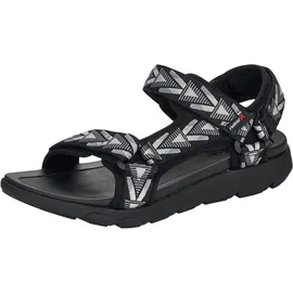 Rieker Freizeitsandalen Herren Schwarz 41