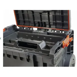 QBRICK Werkzeugwagen Aluminium 450 x 390 x 690 mm schwarz