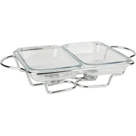 Kinghoff 2x1.6L Edelstahl - Weiß/Silber