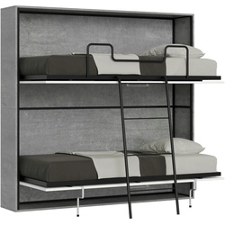 Itamoby Kando Cemento horizontales klappbares Etagenbett