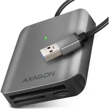 AXAGON CRE-S3 External card reader USB-A 3.2 Gen 1 3-slot & lun SD/microSD/CF,
