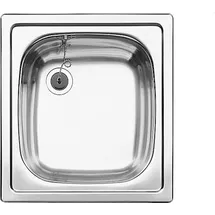 Blanco Top EE 4 x 4 edelstahl naturfinish + Handbetätigung
