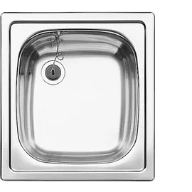 Blanco Top EE 4 x 4 edelstahl naturfinish + Handbetätigung
