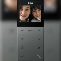 Gira Wohnungsstation Video AP Plus 1239 600 Edelstahl lackiert