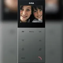 Gira Wohnungsstation Video AP Plus 1239 600 Edelstahl lackiert