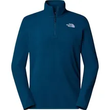 The North Face NF0A855W1NO1 Men’s 100 Glacier 1/4 Zip Eu Herren Midnight Petrol Größe S