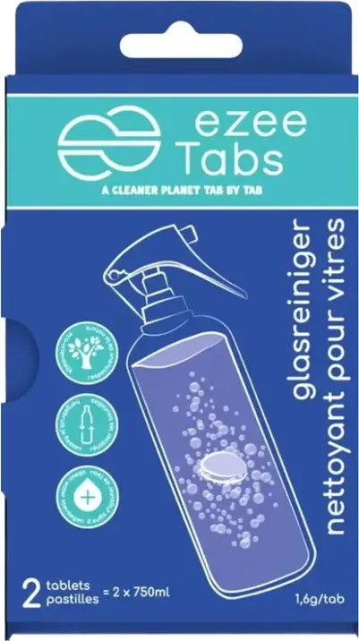 EZEE Tabs Glasreiniger 2er-Pack (2x 750ml)