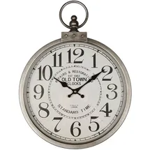 Ambiente Haus Wanduhr 35 cm 35 silber
