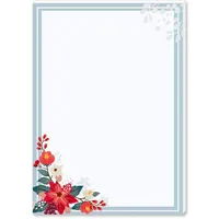 Paper-Media Notizblöcke, Schreibblöcke HERBSTZWEIGE | DIN A6 Format |