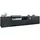 Vladon Mogan Lowboard 181 x 39 x 35 cm Schwarz matt MDF/Spanplatte