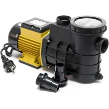 Wiltec Poolpumpe schwarz 13000 l/h 550 W