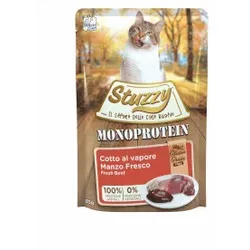 Stuzzy Cat Grain Free Monoprotein Rind Katzen-Nassfutter 85 gr 1 Karton (20 x 85 g)