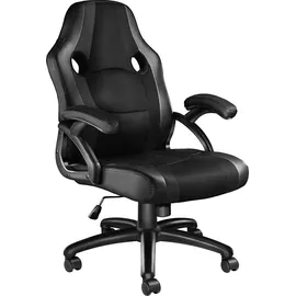 Tectake Benny Kunstleder Schwarz