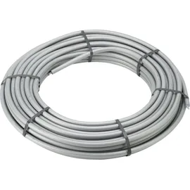 Viega Raxofix Rohr ohne Schutzrohr Modell 5302 d: 25x2,7mm, Länge 50m, Kunststoff, silbergrau, 714604