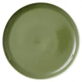 studio round North in Matte white/Shiny moss