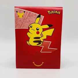 Nintendo McDonald's Promo Booster 2021 | Pokemon Karten | 4 Karten | Überraschung | zufällige Auswahl | 1 STK.