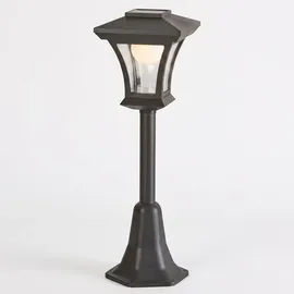 NORTHPOINT LED 3in1 Solar Gartenlaterne schwarz Dämmerungssensor 20lm IP44