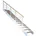 106 cm Holz/Metall 220-280 cm
