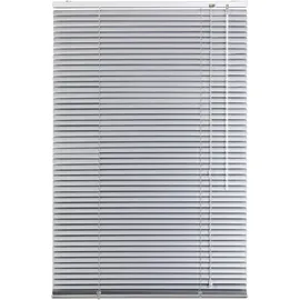 Lichtblick Aluminium-Jalousie 60 x 220 cm Silber
