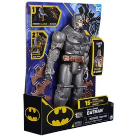 Spin Master Batman 30cm Deluxe - Actionfigur mit Schlag- und Wurffunktion