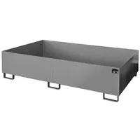 Bauer Südlohn Regalwanne RW 2200-2, lackiert, Mausgrau