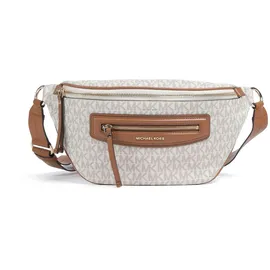 Michael Kors Jet Set Travel Medium Gürteltasche Kunstleder Weiß
