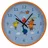 DieMaus Kinderwanduhr Elefant-Motiv Ø 25 cm Blau