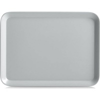 Zeller Tablett grau rechteckig 18,0 x 24,0 cm