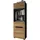 inn.furn Vitrine Cooper 36 x 125 x 33 cm Beige/Grau
