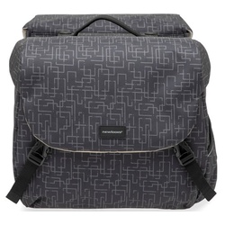 NewLooxs Gepäckträgertasche, Doppelpacktasche Mondi Joy Double MIK Ivy schwarz