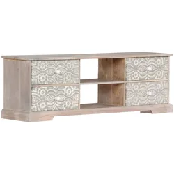 TV-Schrank 120x30x40 cm Massivholz Akazie