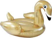 Swim Essentials - Aufblasbarer Schwan Gold 150x115cm