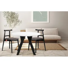 Konsimo Esstisch ¦ weiß Ø: 100.0