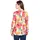 Ulla Popken Blazer floral Mohnrot 46