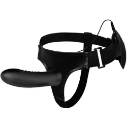 Sextoy connected gürtel-dildo hohl vibrierend myron