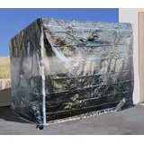 Quick Star Schutzhülle für Hollywoodschaukel Triumph 3 Sitzer 215x123x180cm PVC transparent