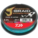 Daiwa J-Braid Expedition X8E 0.35mm-300m smash orange Geflochtene Schnur