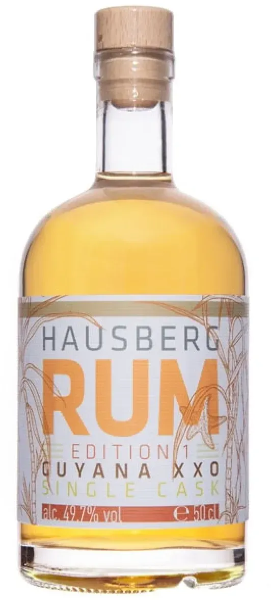 Hausberg Edition 1 Guyana XXO Rum 49,7% vol. 0,5 l