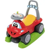 Chicco Billy Quattro, Mitfahrendes Kinderauto, 4in1 Spielmodi, Schaukelfunktion, erste Schritte und Mitfahren, elektronisches Lenkradmodul mit Lichtern und Geräuschen, 9-36 Monate