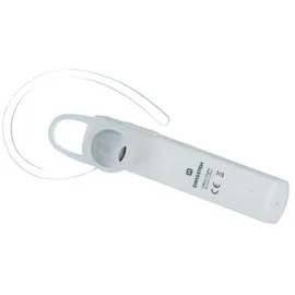 Swissten Ultraleichtes UL-9 Bluetooth-Freisprech-Headset mit MultiPoint - Weiß