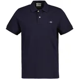 GANT Reg Shield Kurzarm-poloshirt Evening Blue L