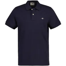 GANT Reg Shield Kurzarm-poloshirt Evening Blue L