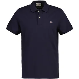 GANT Reg Shield Kurzarm-poloshirt Evening Blue L