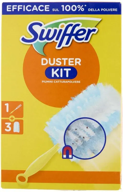 Swiffer Staubmagnet Starterset (Griff + 3 Tücher)