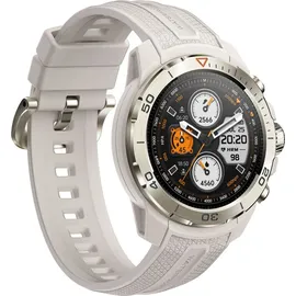 Mibro GS Explorer BT 40 mm Kunststoffgehäuse Weiß Sportarmband Weiß S
