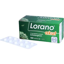 Lorano akut Tabletten 100 St.
