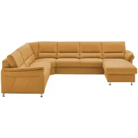 meinSofa Wohnlandschaft mit Boxspringpolsterung  Donald , gelb , Maße (cm): B: 330 H: 89 T: 173.0