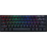 Ducky One 2 Mini (DE, Kabelgebunden), Tastatur, Schwarz