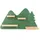 Tonies Kinderregal Auf zum magischen Berg 48 x 27,2 cm Buche grün