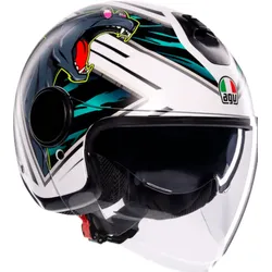 AGV Eteres Ghepard Jet Helm, veelkleurig, XS Voorman